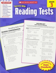 SCHOLASTIC SUCCESS WITH READING TESTS, GRADE 3