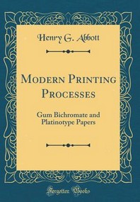 [해외]Modern Printing Processes