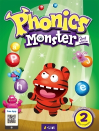 Phonics Monster 2: Short Vowels(Student Book)(with Readers&App)