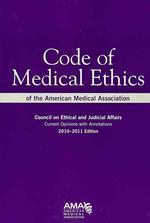 [해외]Code of Medical Ethics of the American Medical Association (Paperback)