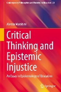 [해외]Critical Thinking and Epistemic Injustice