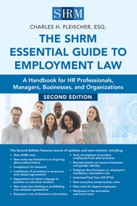 [해외]The Shrm Essential Guide to Employment Law, Second Edition