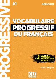Vocabulaire progressif du francais - Niveau debutant - 3eme edition - Livre + CD + Appli-web