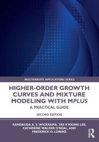 [해외]Higher-Order Growth Curves and Mixture Modeling with Mplus