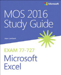[해외]MOS 2016 Study Guide for Microsoft Excel