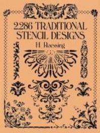 [해외]2,286 Traditional Stencil Designs