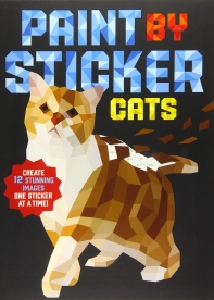 Paint by Sticker: Cats (스티커 아트북 - 고양이)