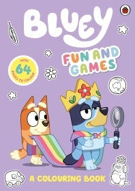 [해외]Bluey: Fun and Games Colouring Book