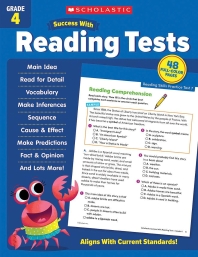 Scholastic Success with Reading Tests Grade 4(Paperback)