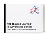 [해외]101 Things I Learned(r) in Advertising School