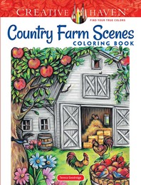 [해외]Creative Haven Country Farm Scenes Coloring Book