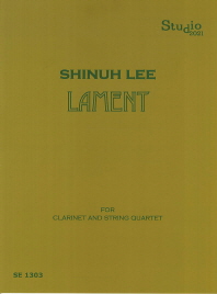 Lament for Clarinet and String Quartet(SE 1303)