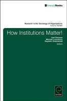 [해외]How Institutions Matter! (Hardcover)