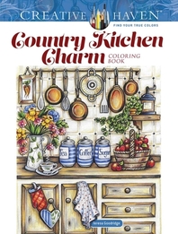 [해외]Creative Haven Country Kitchen Charm Coloring Book