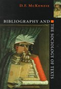 [해외]Bibliography and the Sociology of Texts