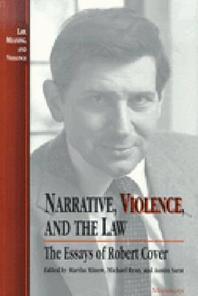 [해외]Narrative, Violence, and the Law