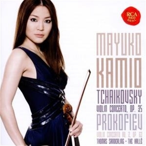 Mayuko Kamio / 차이코프스키 : 바이올린 협주곡 Op.35 & 프로코피예프 : 바이올린 협주곡 2번 (수입/88697785592)