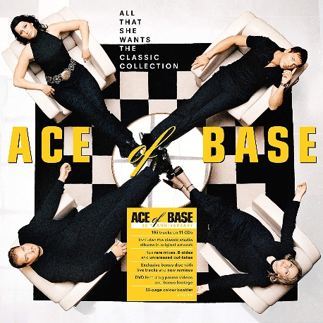 (수입) ACE OF BASE - ALL THAT SHE WANTS (11 CD + 1 DVD DELUXE EDITION BOX)