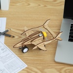 [전투기] DIY 어린이 코딩 조립 나무 장난감