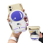 아이폰13 12 11 pro max 8 우주인 지갑 목걸이 케이스