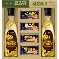 롯데푸드 로스팜 복합 6호 선물세트 명절 햄선물세트
