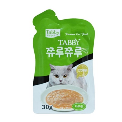 고양이간식 맛있는 테비 토퍼 쮸루쮸루 타우린 30g