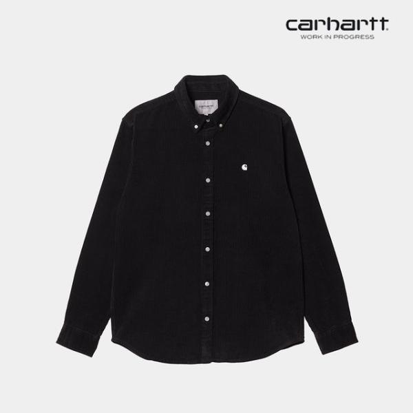 칼하트WIP L/S Madison Shirt (Black / Wax) 셔츠