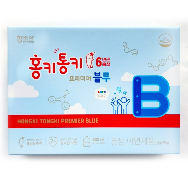 함소아 홍키통키 프리미어 블루 20ml x 30포