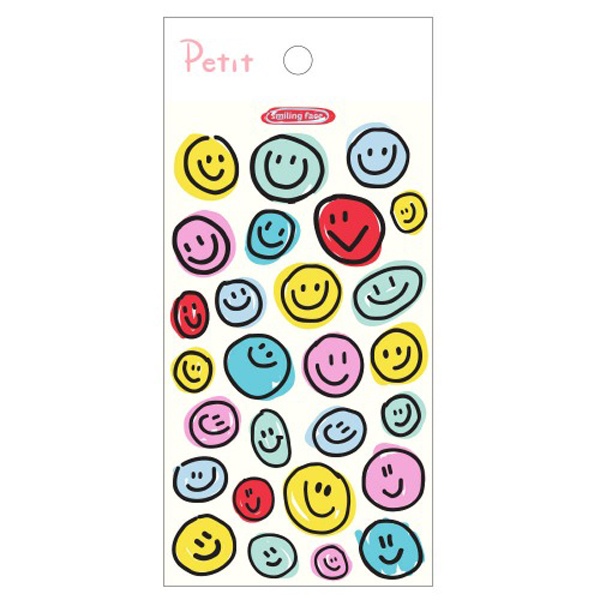 PD878 Smiling face (paint) 스마일 페이스 스티커