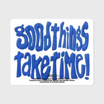 GOOD THINGS TAKE TIME-BLUE(마우스패드)
