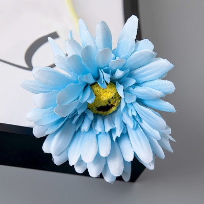 피어나 거베라 조화(스카이) 가짜꽃 실내조경
