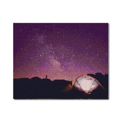 DIY 보석십자수 - 별빛 캠핑 BN03 (40x50)