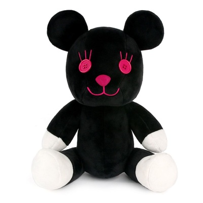 블랙 곰돌이 인형 이모티콘 흑곰 테디베어 디자인
