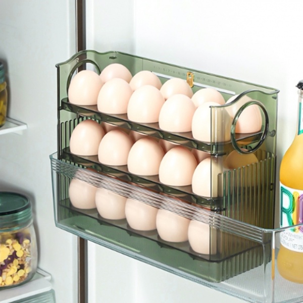 자동업 30구 계란케이스 (그린) 에그트레이