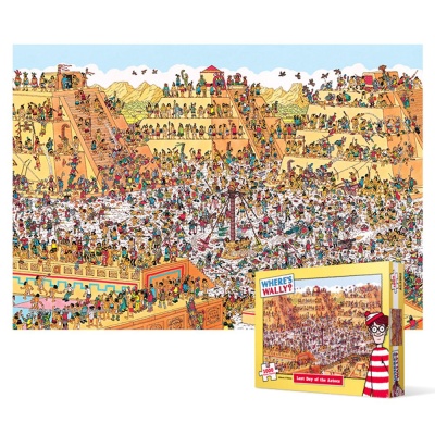 1000피스 직소퍼즐 - 월리를 찾아라 아즈텍 축제