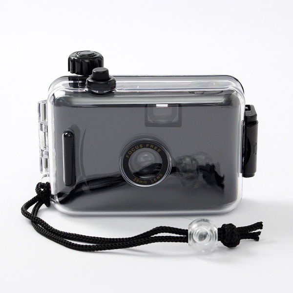 뉴트로 방수 토이카메라(블랙) 수중 다회용카메라