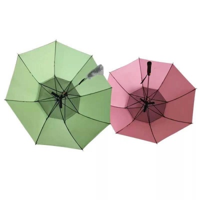남녀공용 경량 골프 자외선양산 우산 선풍기우산