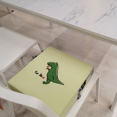 하쥬르 키높이 유아 어린이 의자 방석 - 공룡