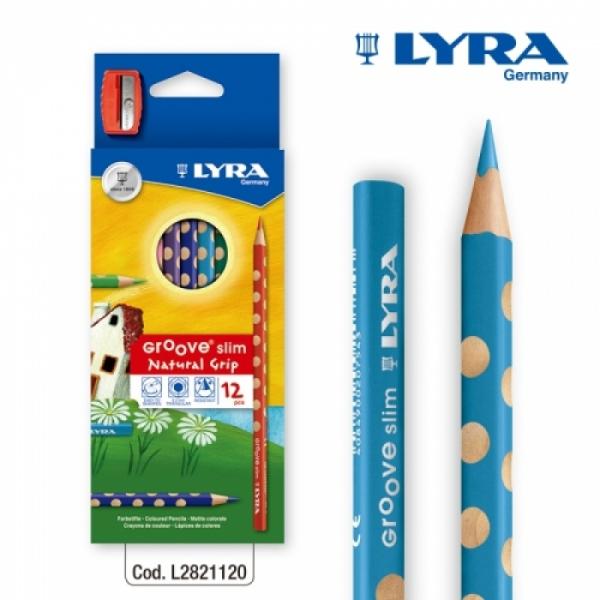 LYRA - 리라 그루브 슬림 색연필(12색)