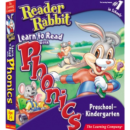 [CD-ROM] 리더래빗 Learn To Read With Phonics (Preschool-Kindergarten) - 리더래빗 파닉스 1단계