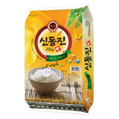 [2021년햅쌀] GAP인증 호남평야 신동진쌀 20kg