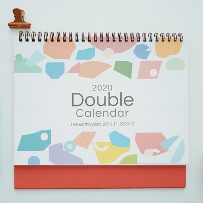 2020 Double2 Calendar 더블2 캘린더