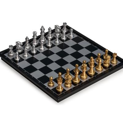 자석 체스판 세트 골드 실버 보드게임 B429