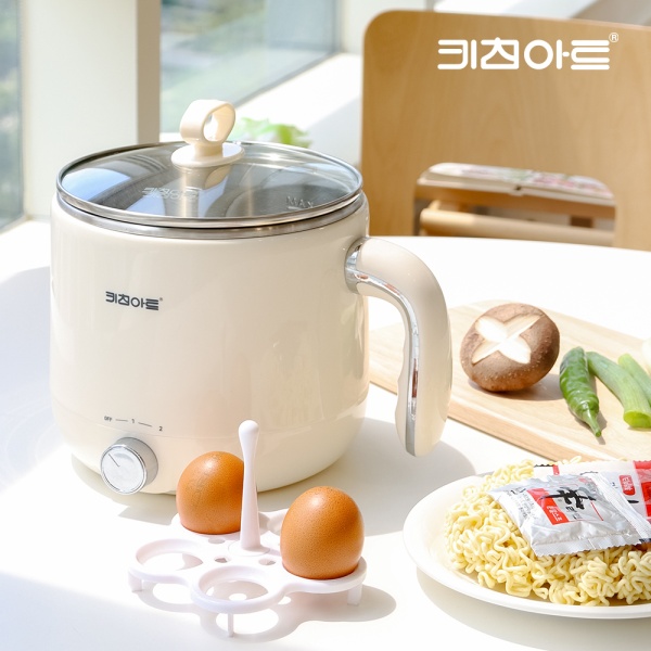 키친아트 2IN1 멀티 쿠커 전기냄비 찜기 KP-REX1800