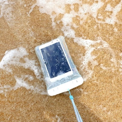 여름 수영장 바다 물놀이 필수품 휴대폰 터치 방수팩
