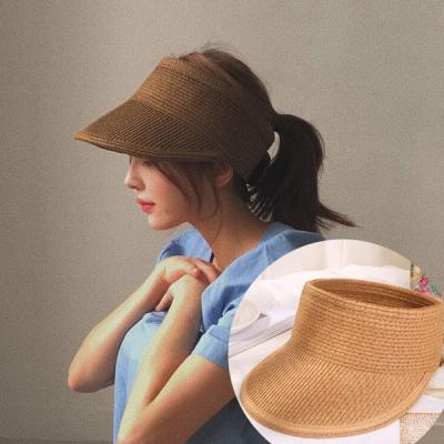 푸치 여성 라탄모자 밀짚모자 썬캡