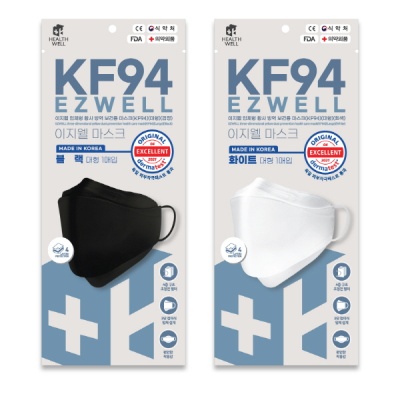 이지웰 KF94 4중 필터 대형 3D 마스크 50매