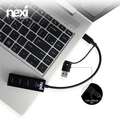 (NEXI) 넥시 USB3.1/3.0 4포트 허브 (NX1275)