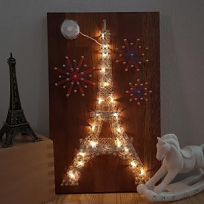 에펠탑 스트링아트(우드/LED)