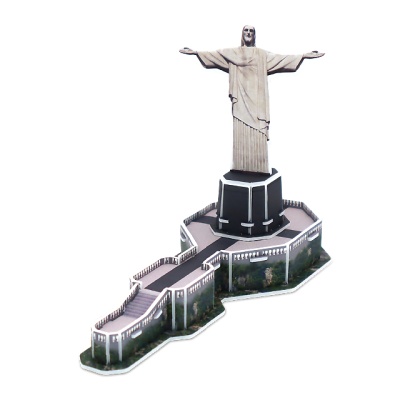 3D입체퍼즐 브라질예수상 유명건축물 모형 만들기